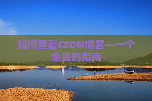 如何查看CSDN博客—一个全面的指南